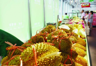 齐齐哈尔：本地瓜果与外地货争夺市场 ()