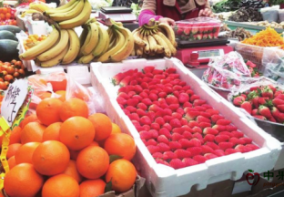 济宁兖州：水果市场价格总体上涨 ()
