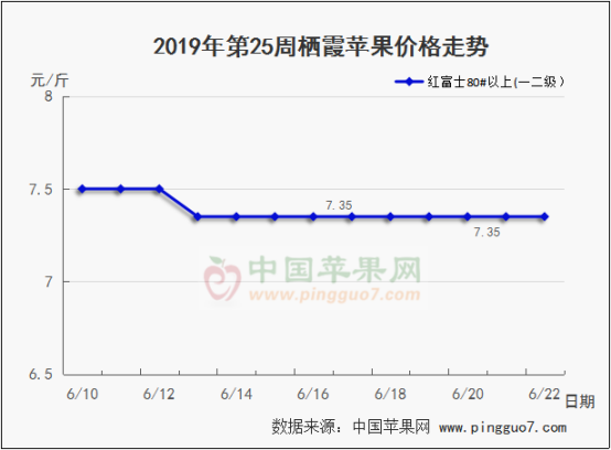 2019年第25周苹果行情分析预测385