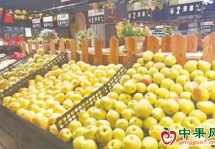 金秋时令水果让市民大饱口福 ()