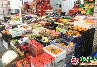 嘉兴水果市场  烟火气正在回归 ()